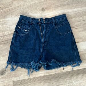 Cutoff Jean shorts